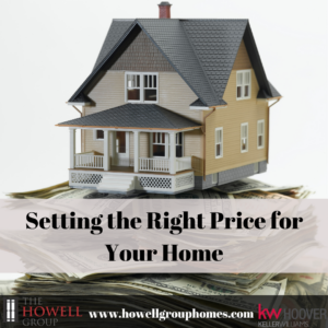 Setting the Right Price for Your Home