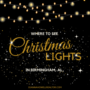 Where to See Christmas Lights in Birmingham, AL